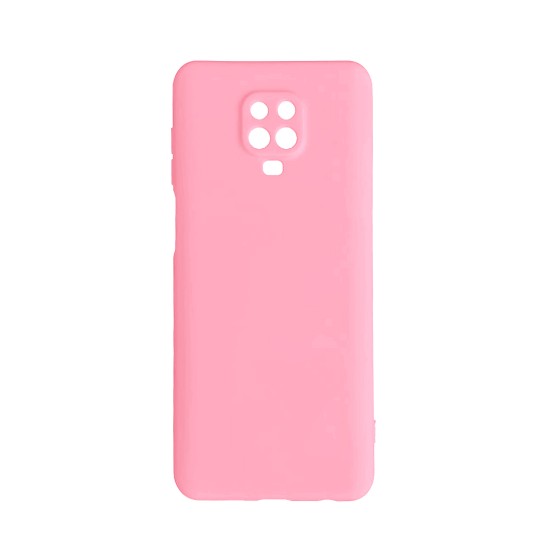 Funda de Silicona para Xiaomi Redmi Note 9S/Note 9 Pro Rosa